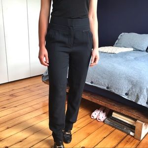 Fancy high rise trousers